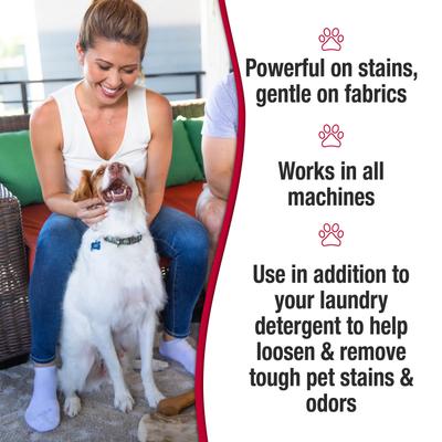 Show full view: Nature's Miracle Laundry Boost In-Wash Stain & Odor Remover, 32-fl oz bottle slide 6 of 10