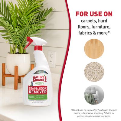 Show full view: Nature's Miracle Odor Control Formula Cat Stain & Odor Remover Spray, 32-fl oz bottle slide 5 of 11