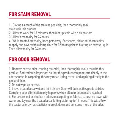 Show full view: Nature's Miracle Odor Control Formula Dog Stain & Odor Remover, 1.3-gal bottle slide 5 of 10