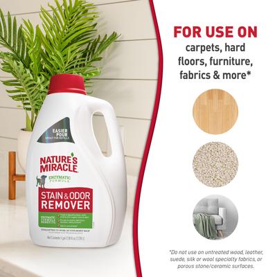 Show full view: Nature's Miracle Odor Control Formula Dog Stain & Odor Remover, 1-gal bottle slide 6 of 12
