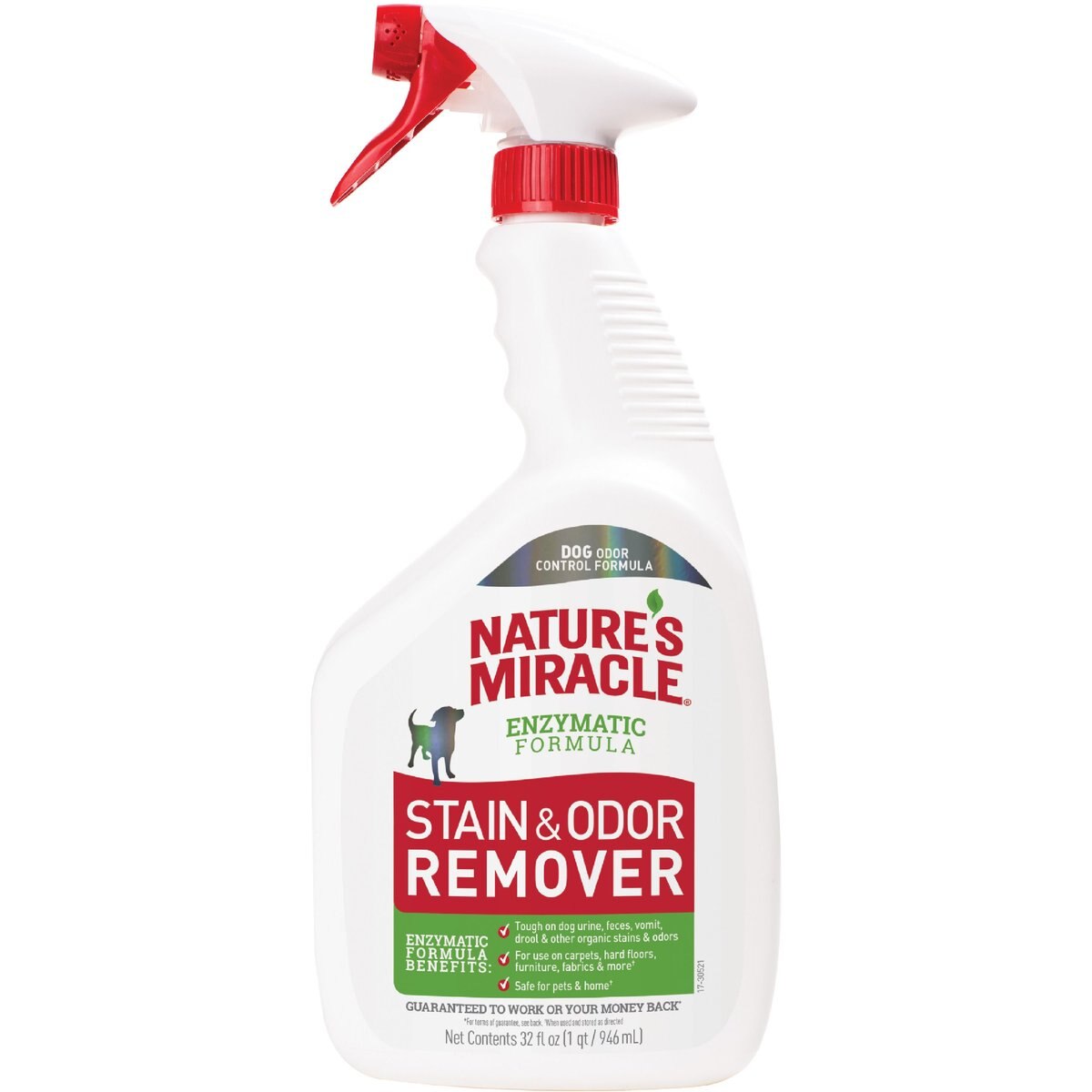 Nature's Miracle Odor Control Formula Dog Stain & Odor Remover, 32-fl oz bottle