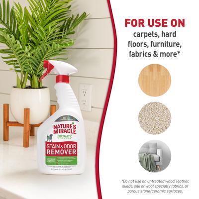 Show full view: Nature's Miracle Odor Control Formula Dog Stain & Odor Remover, 32-fl oz bottle slide 5 of 11