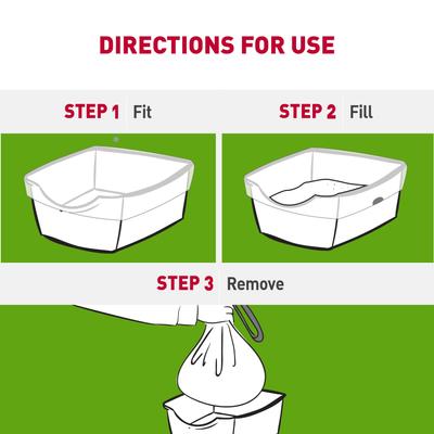 Show full view: Nature's Miracle Odor Control X-Large & Jumbo Multi-Cat Cat Litter Box Liners, Jumbo, 27 count slide 5 of 11