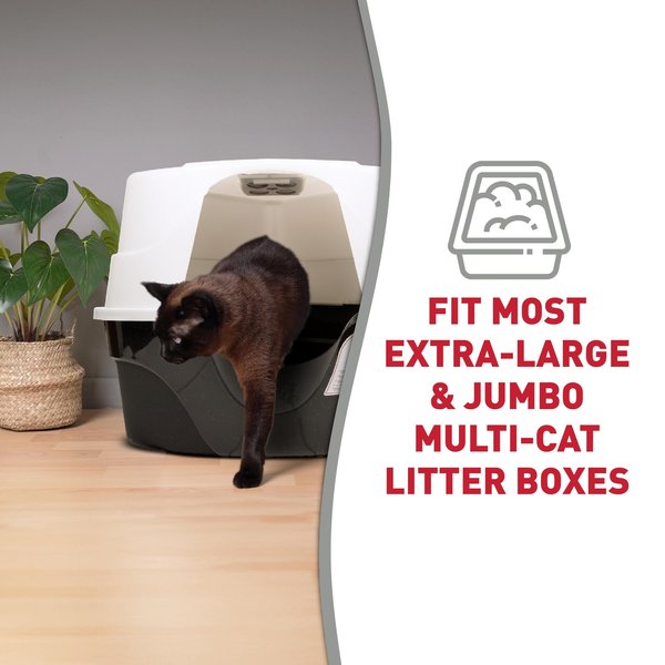 Show full view: Nature's Miracle Odor Control X-Large & Jumbo Multi-Cat Cat Litter Box Liners, Jumbo, 27 count slide 7 of 10