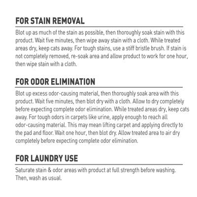 Show full view: Nature's Miracle Oxy Formula Set-In Dog Stain Destroyer, 1-gal bottle slide 3 of 12