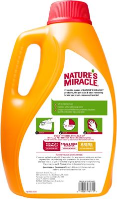 Show full view: Nature's Miracle Oxy Formula Set-In Dog Stain Destroyer, 1-gal bottle slide 2 of 12