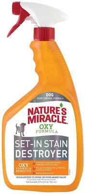 Show full view: Nature's Miracle Oxy Formula Set-In Dog Stain Destroyer, 32-fl oz bottle, Orange Scent slide 1 of 8