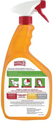 Show full view: Nature's Miracle Oxy Formula Set-In Dog Stain Destroyer, 32-fl oz bottle, Orange Scent slide 2 of 8