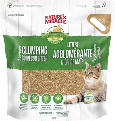 Show full view: Nature's Miracle Premium Scented Clumping Corn Cat Litter, 18-lb bag slide 1 of 13