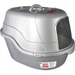 Show in main carousel: Nature's Miracle Silver Oval Hooded Litter Box slide 1 of 7