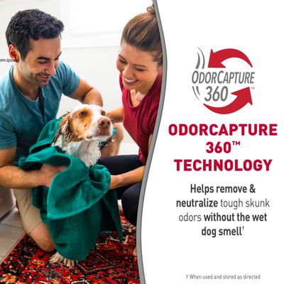 Show full view: Nature's Miracle Skunk Odor Remover Dog Shampoo & Conditioner, Citrus Scent, 32-fl oz bottle slide 8 of 11