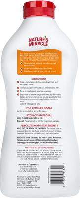 Show full view: Nature's Miracle Skunk Odor Remover Dog Shampoo & Conditioner, Citrus Scent, 32-fl oz bottle slide 3 of 11
