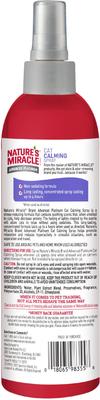 Show full view: Nature's Miracle Stress-Reducing Formula Cat Calming Spray, 8-fl oz bottle slide 3 of 13