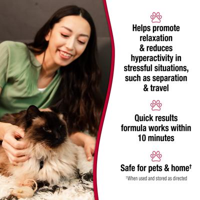 Show full view: Nature's Miracle Stress-Reducing Formula Cat Calming Spray, 8-fl oz bottle slide 6 of 13