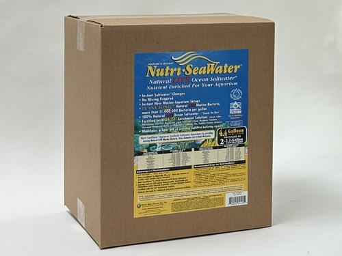 Show full view: Nature's Ocean Nutri-SeaWater Natural Live Ocean Aquarium Saltwater, 4.4-gal jug slide 2 of 5