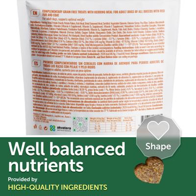 Show full view: Nature's Protection Superior Care Low Calorie Grain-Free Herring Adult Training Dog Treats, 5.29-oz bag slide 5 of 9