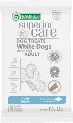 Show full view: Nature's Protection Superior Care Grain-Free White Fish Soft & Chewy Dog Treats, 3.8-oz bag, 7 count slide 3 of 8