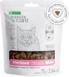 Nature's Protection Superior Care Poultry Crunchy Cat Treats, 2.64-oz bag