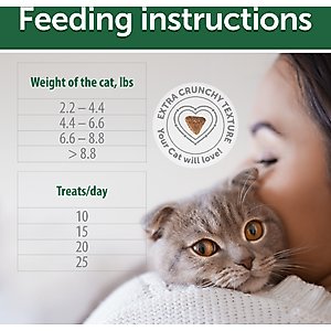 Nature's Protection Superior Care Poultry Crunchy Cat Treats, 2.64-oz bag