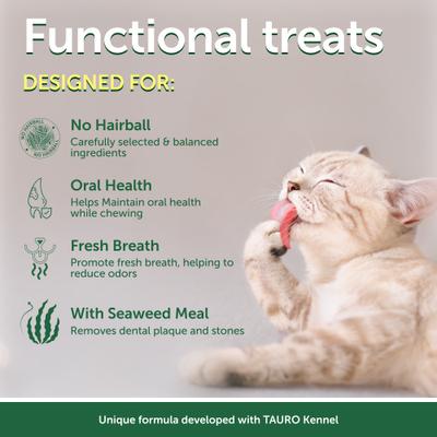 Show full view: Nature's Protection Superior Care Oral Care Poultry Dental Crunchy Cat Treats, 2.64-oz bag slide 3 of 10