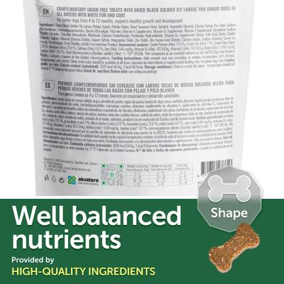 Show full view: Nature's Protection Superior Care Grain-Free Insect Protein Adult Training Dog Treats, 5.29-oz bag slide 5 of 8