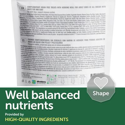 Show full view: Nature's Protection Superior Care Grain-Free Herring Adult Training Dog Treats, 5.29-oz bag slide 6 of 10