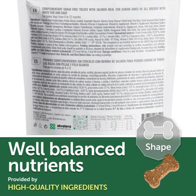 Show full view: Nature's Protection Superior Care Grain-Free Salmon Puppy Dog Treats, 5.29-oz bag slide 5 of 10