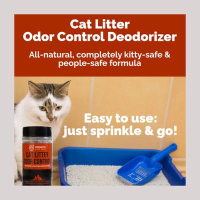 Show full view: Nature's Pure Edge Cat Litter Odor Control Deodorizer, 1-lb bottle slide 6 of 7