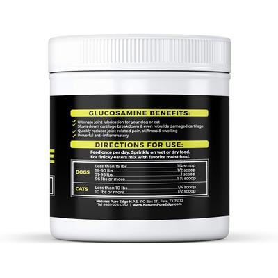 Show full view: Nature's Pure Edge Glucosamine Chicken Flavored Dog & Cat Supplement, 6-oz jar slide 6 of 7