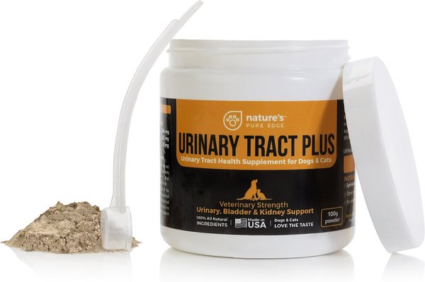 Nature's Pure Edge Urinary Tract Plus Dog & Cat Supplement, 3.52-oz jar