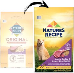 Nature's Recipe Adult Lamb, Barley & Brown Rice Recipe Dry Dog Food, 24-lb bag slide 2 of 9