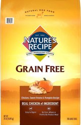Nature's Recipe Grain-Free Chicken, Sweet Potato & Pumpkin Recipe Dry Food + SmartBones SmartSticks Peanut Butter Chews Dog Treats slide 2 of 7