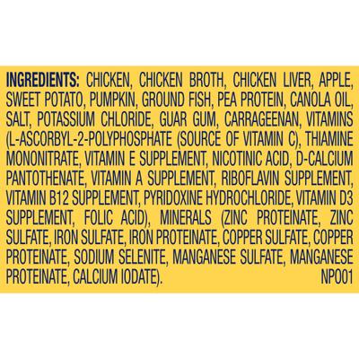Show full view: Nature's Recipe Grain-Free Chicken, Sweet Potato & Pumpkin Recipe Wet Dog Food, 13-oz can, 12 count slide 9 of 12