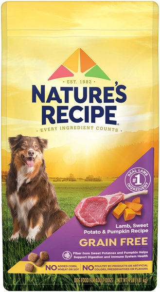 Puppy Food Is Nature's Recipe Grain Free Good For Dogs