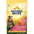 Nature's Recipe Grain-Free Salmon, Sweet Potato & Pumpkin Recipe Dry Dog Food, 24-lb bag