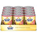 Nature's Recipe Grain-Free Salmon, Sweet Potato & Pumpkin Recipe Wet Dog Food, 13-oz can, 12 count