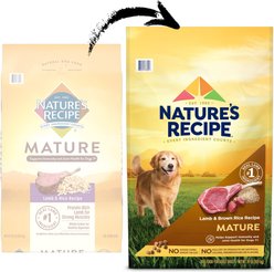 Nature's Recipe Mature Lamb & Rice Recipe Dry Dog Food, 24-lb bag slide 2 of 9