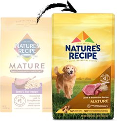 Nature's Recipe Mature Lamb & Rice Recipe Dry Dog Food, 4-lb bag slide 2 of 9