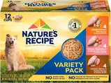 Nature's Recipe Original Variety Pack Canned Dog Food, 2.75-oz, case of 24