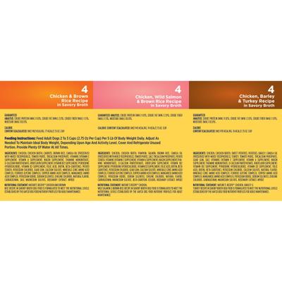 Show full view: Nature's Recipe Original Variety Pack Canned Dog Food, 2.75-oz, case of 24 slide 9 of 12