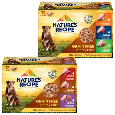 Nature's Recipe Nature's Recipe Prime Blends Variety Pack + Original Variety Pack Wet Dog Food