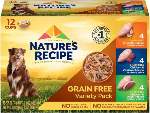 Show full view: Nature's Recipe Prime Blends Variety Pack + Original Variety Pack Wet Dog Food slide 6 of 10