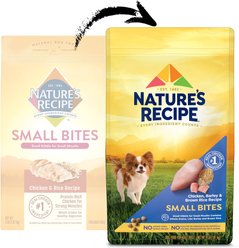 Nature's Recipe Small Bites Chicken, Barley & Brown Rice Recipe Dry Dog Food, 4-lb bag slide 2 of 9