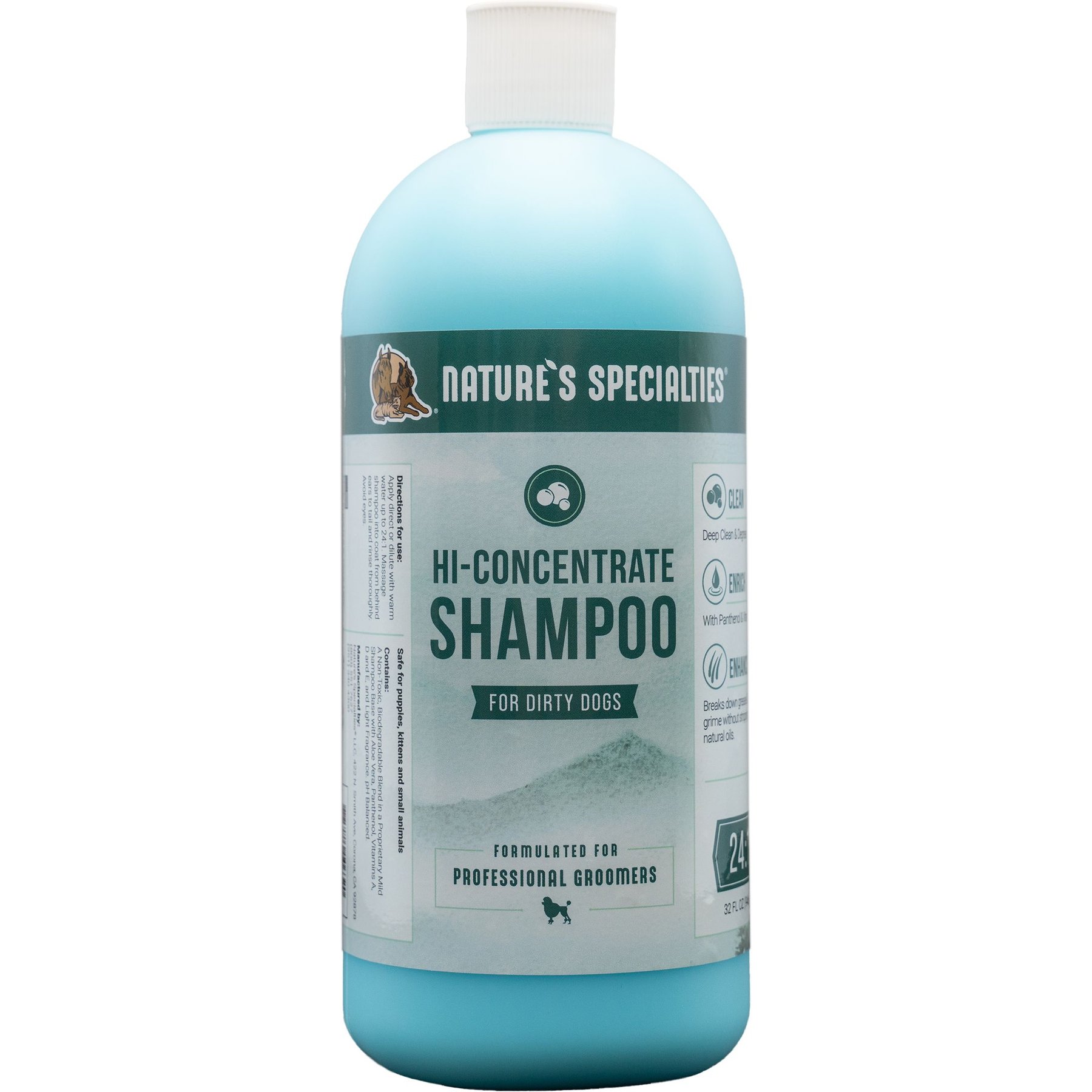 Nature's Specialties High Concentrate Shampoo for Dirty Dogs, 32-fl oz bottle