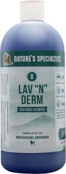 Nature's Specialties Lav-N-Derm Calming Antiseptic Dog Shampoo, 32-fl oz bottle