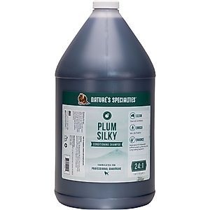 Nature's Specialties Plum Silky Dog Conditioning Shampoo, 1-gal bottle