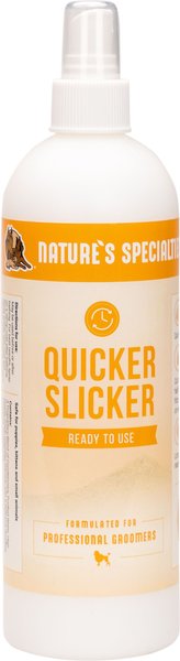 Show full view: Nature's Specialties Quicker Slicker Ready To Use Dog Conditioning Spray, 16-fl oz bottle slide 1 of 4