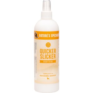 Nature's Specialties Quicker Slicker Ready To Use Dog Conditioning Spray, 16-fl oz bottle
