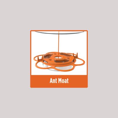 Show full view: Natures Way Bird Products All-In-One Oriole Buffet Bird Feeder, Orange, 12-oz slide 3 of 10