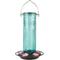 Show in main carousel: Natures Way Bird Products Antique Glass Gravity Hummingbird Feeder, Teal, 28-oz slide 1 of 6